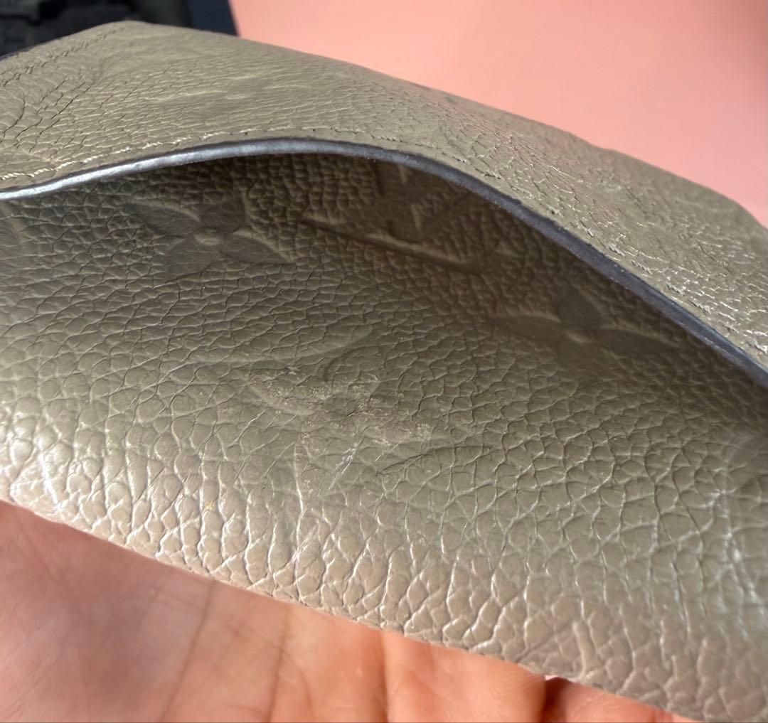 現行LOUIS VUITTON ポルトフォイユ　クレア モノグラム 折り財布