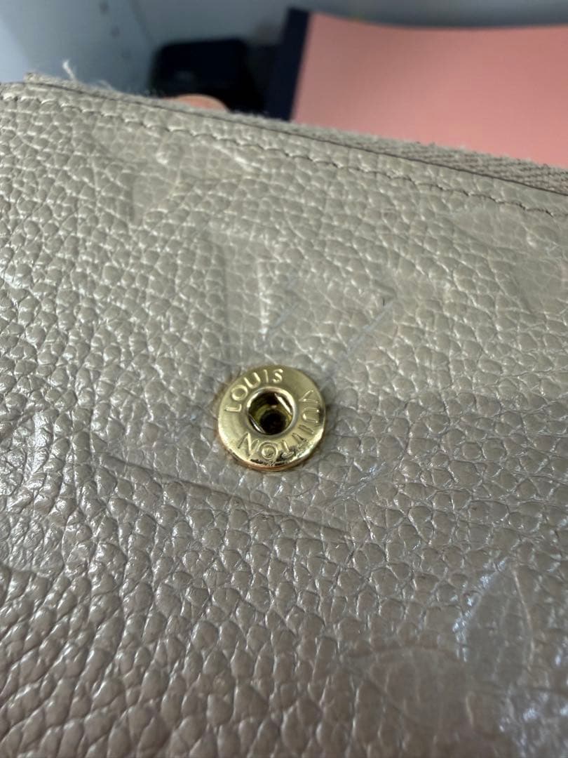 現行LOUIS VUITTON ポルトフォイユ　クレア モノグラム 折り財布