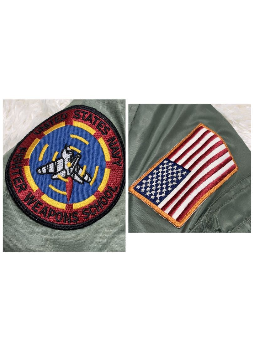 最終値下げ　AVIREX MA-1 CWU 36P VX-31 フライトJK