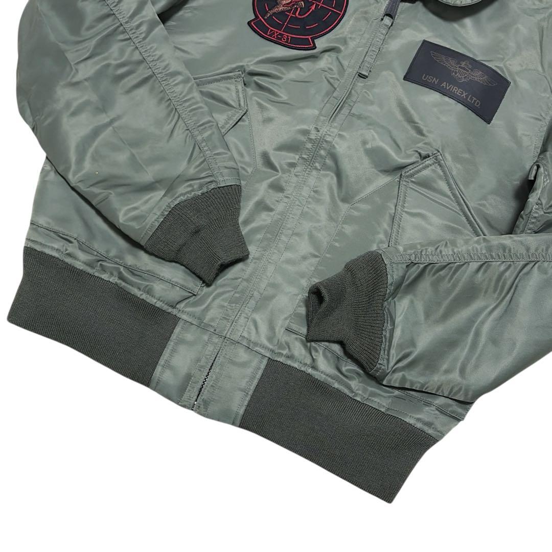 最終値下げ　AVIREX MA-1 CWU 36P VX-31 フライトJK