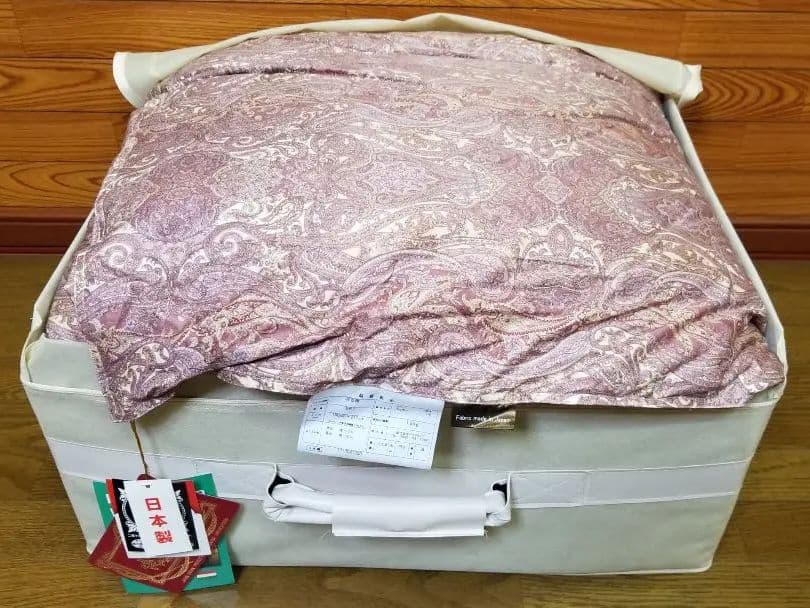 羽毛布団、ダブルサイズ、661、ツインキルト、二層式、ダウン93％、日本製、、