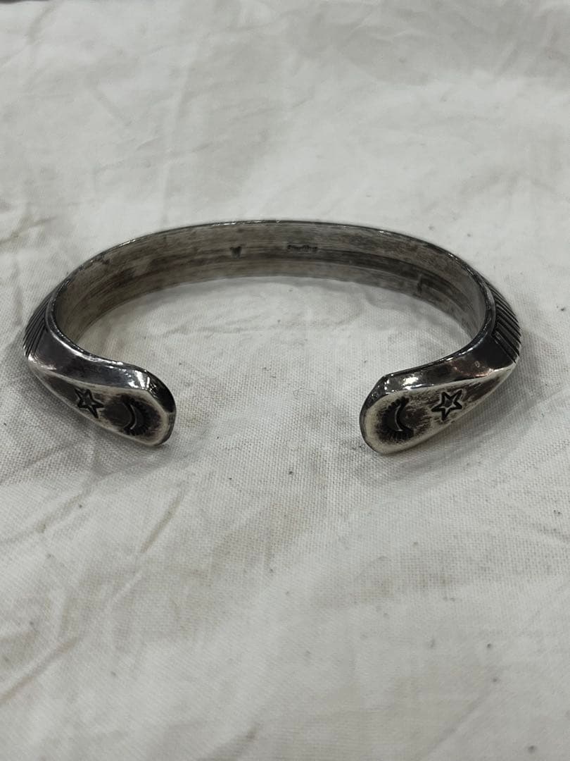 Wylie Secatero ワイリーセカテロ シルバーバングル　55g