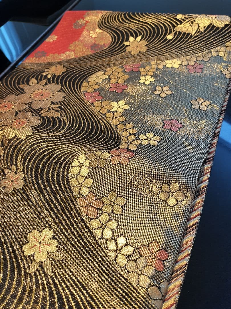 A903★高級‼️全通‼️ひな祭り‼️テーブルランナー2m11cm　リバーシブル