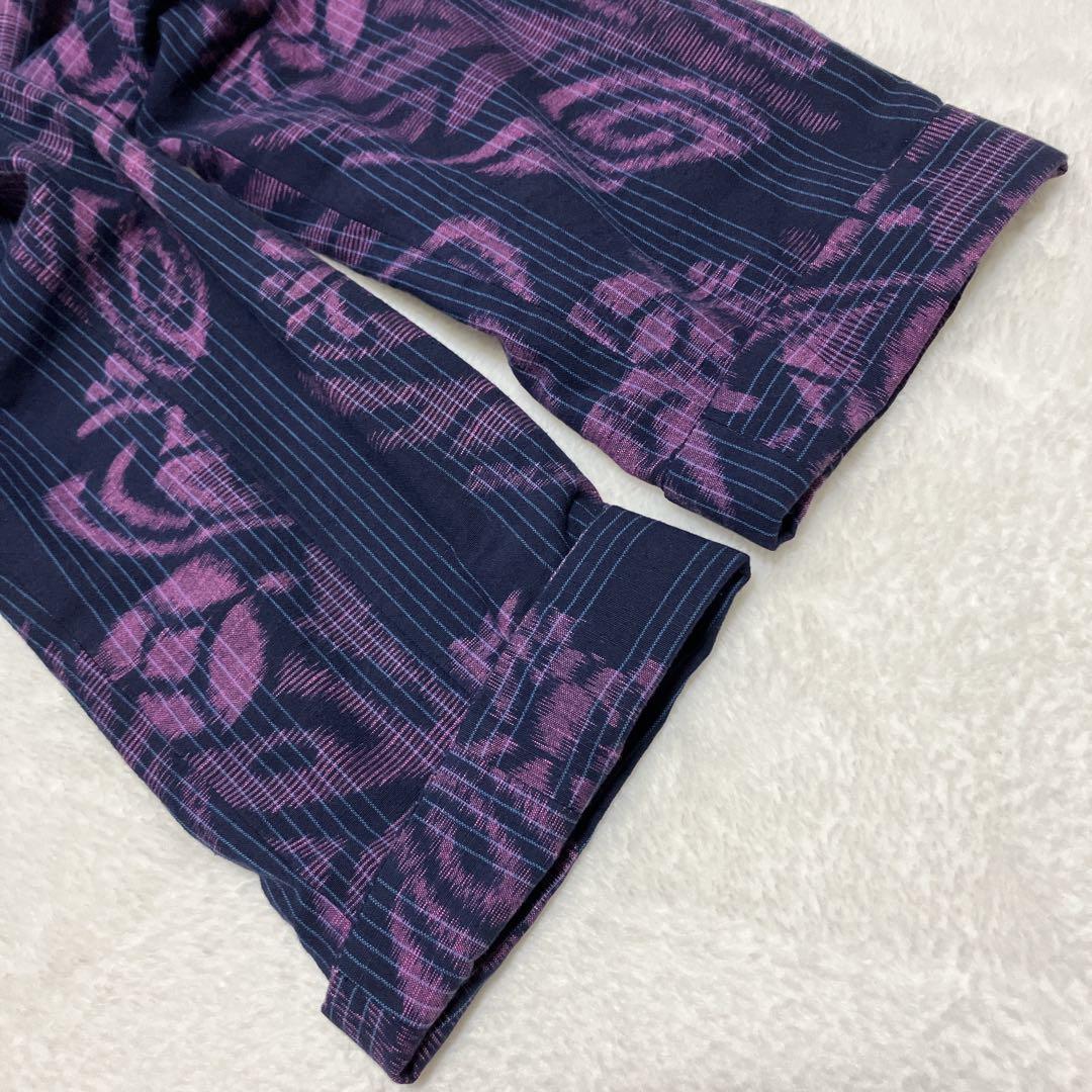 儀右衛門　ぎえもん　久留米かすり　スプリングコート　コート　希少　伝統工芸