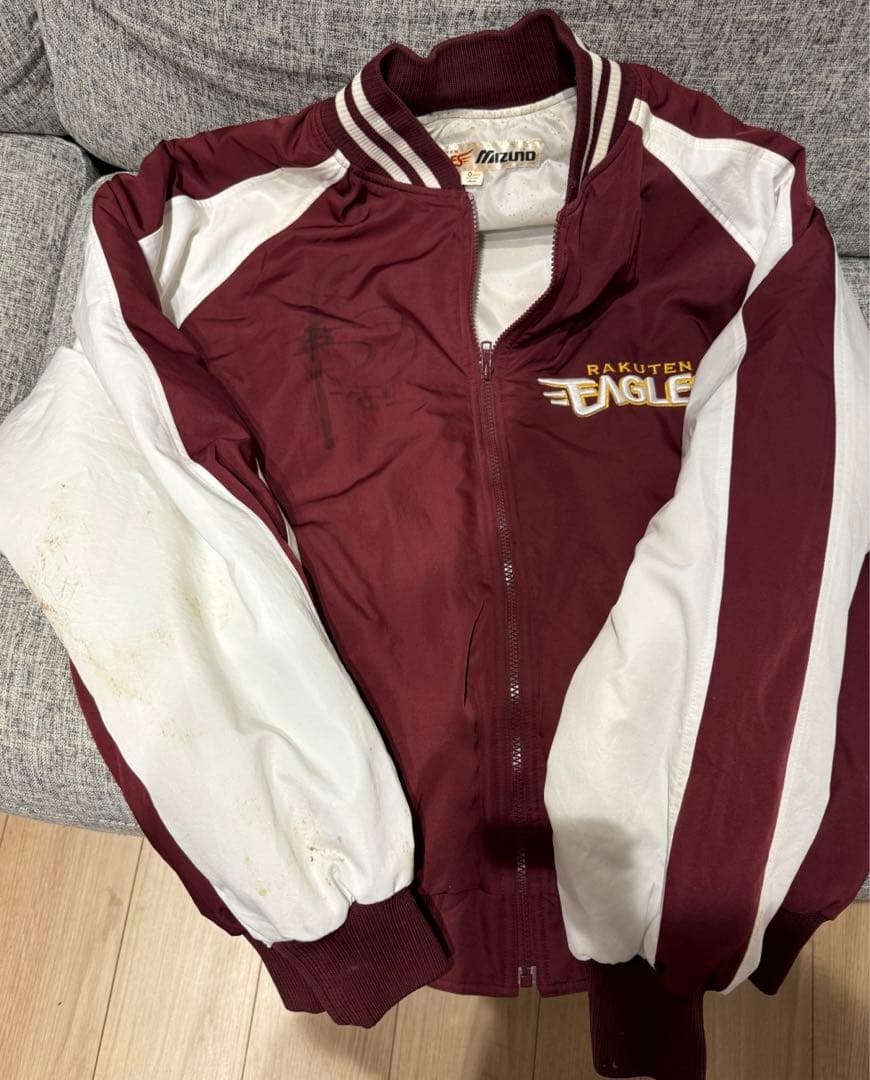 田中将大　ルーキーイヤー 直筆サイン入りオフィシャルウインドブレーカー