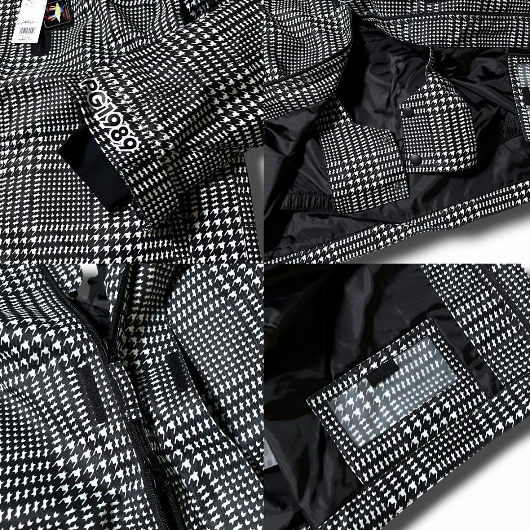 新品 パーリーゲイツ 定価10.6万 防水防風 上下セット スノーウェア M