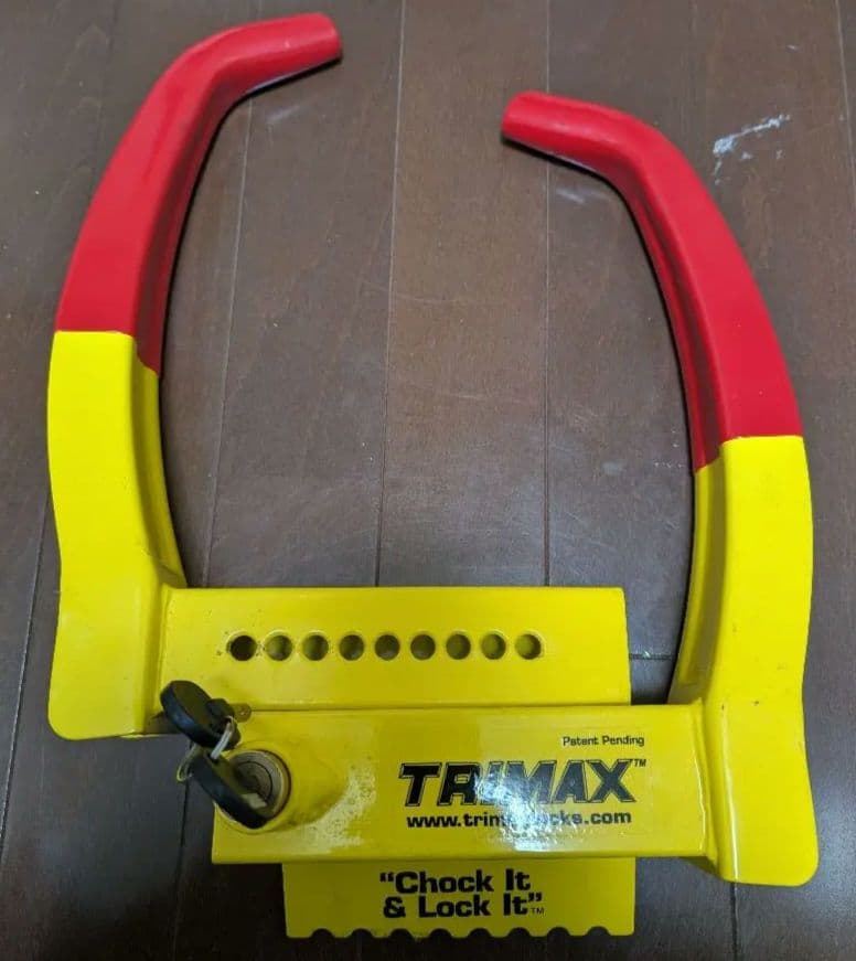 TRIMAX タイヤロック 赤・黄色