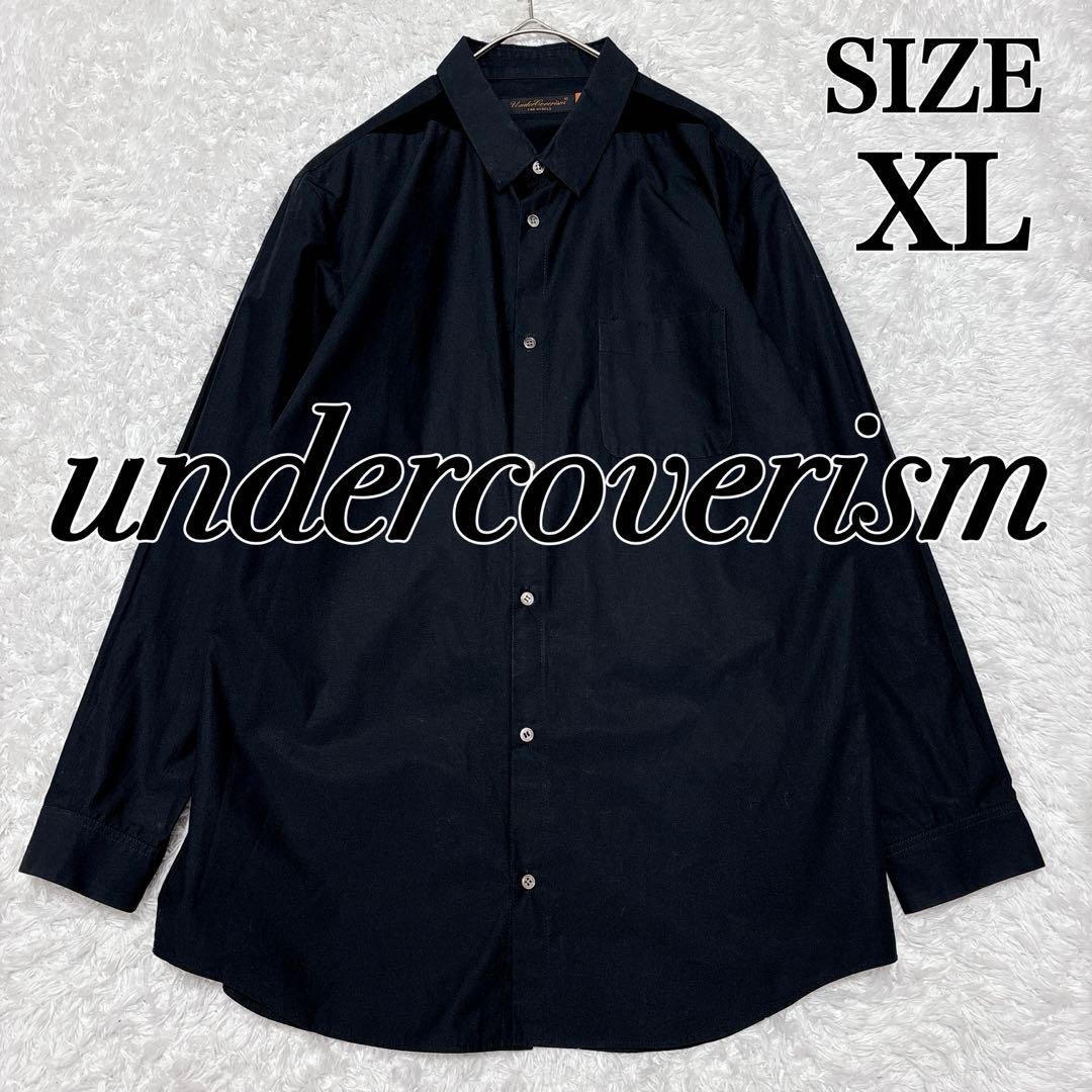 UNDERCOVERIZM アンダーカバーイズム パープル期 長袖シャツ 黒 4