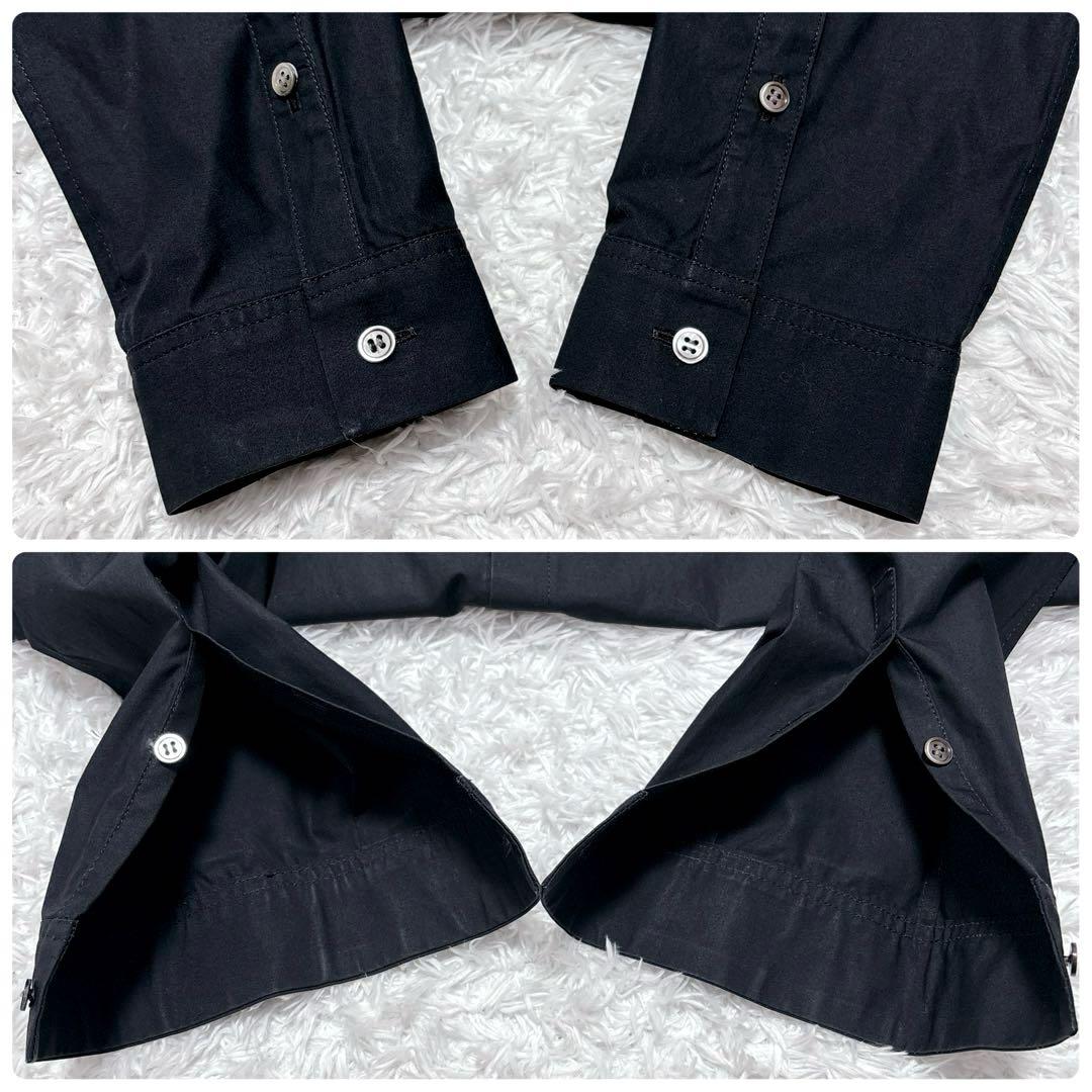 UNDERCOVERIZM アンダーカバーイズム パープル期 長袖シャツ 黒 4