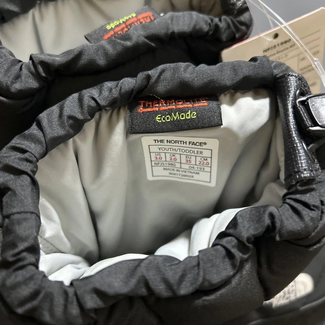 ノースフェイス　ヌプシブーティーウォータープルーフ　22cm