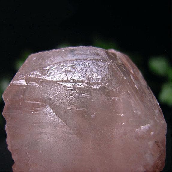 ポイント（ヒマラヤ水晶/アイスクリスタル6）トライゴーニック・C面