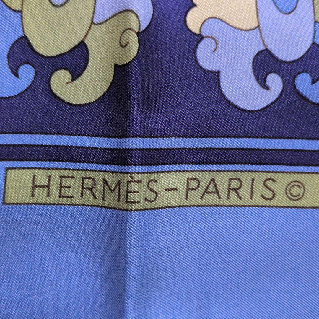 ヴィンテージ HERMES エルメス コッキニエル シルクスカーフ