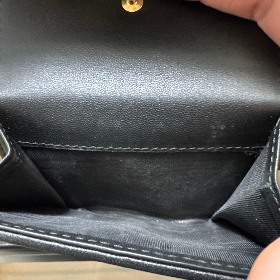 Lady Dior Lotus ウォレット カナージュ ラムスキン