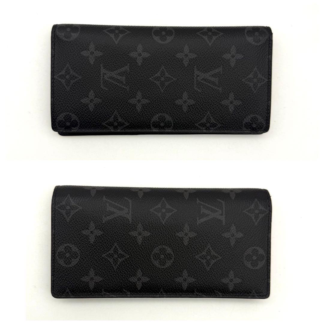 【極上美品】ルイヴィトン モノグラム エクリプス ポルトフォイユ ブラザ長財布