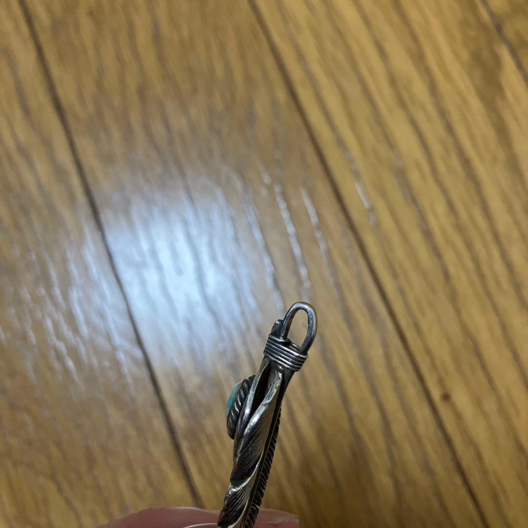 TADY &KING フェザーネックレス　ターコイズ