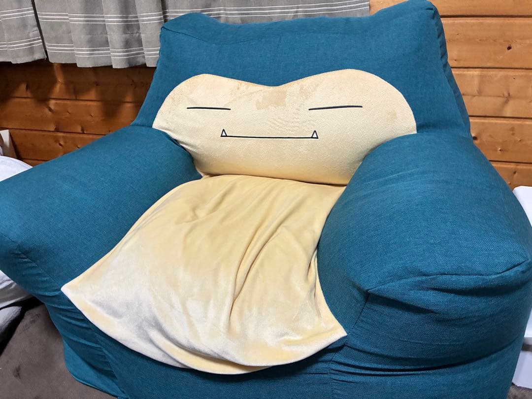 カビゴン ビーズクッションソファ