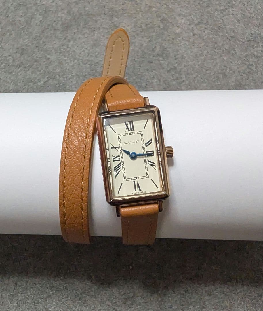 MATOW Tsuki 月華 ローズゴールド ベージュレザー