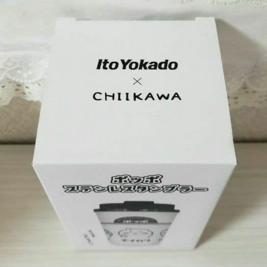 ✨限定コラボ✨☺️新品未開封☺️★ポッポ ちいかわ★どんぶり＆れんげタンブラー★