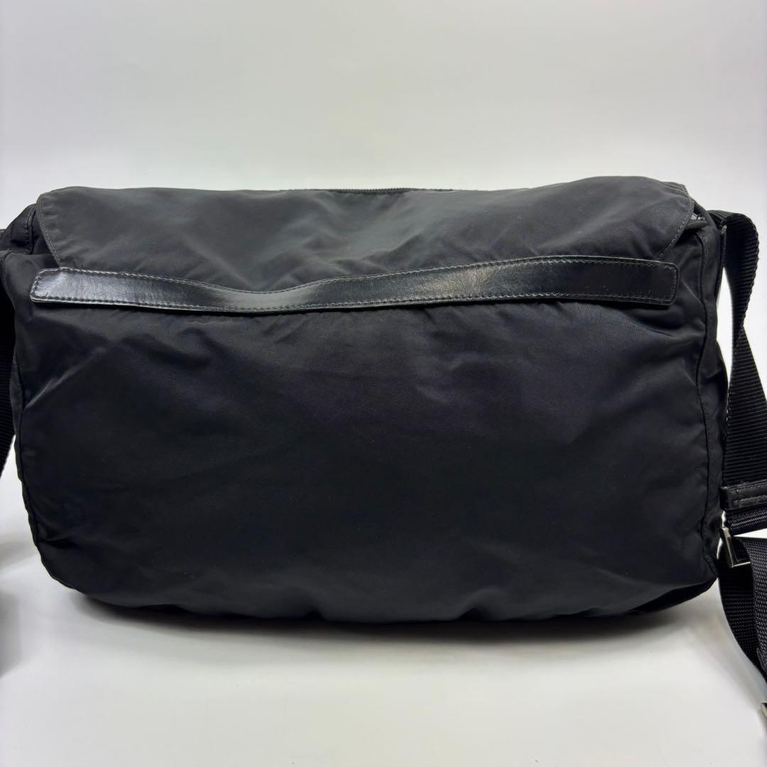 プラダ ショルダーバッグ 2way メッセンジャー 三角ロゴ テスート肩掛け