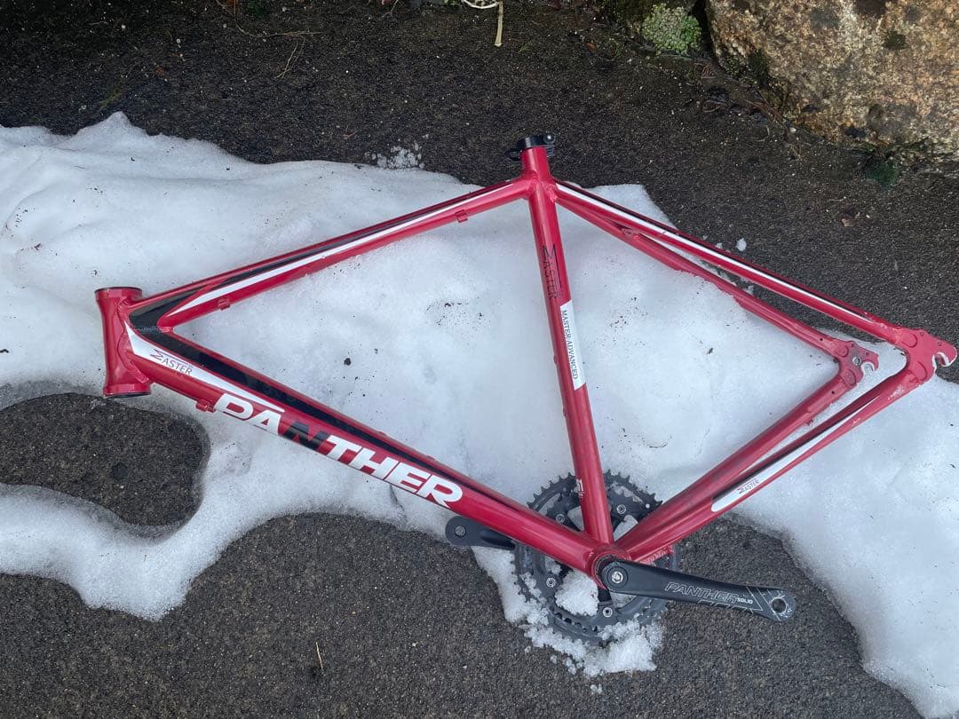 PANTHER ロードバイクフレーム レッド