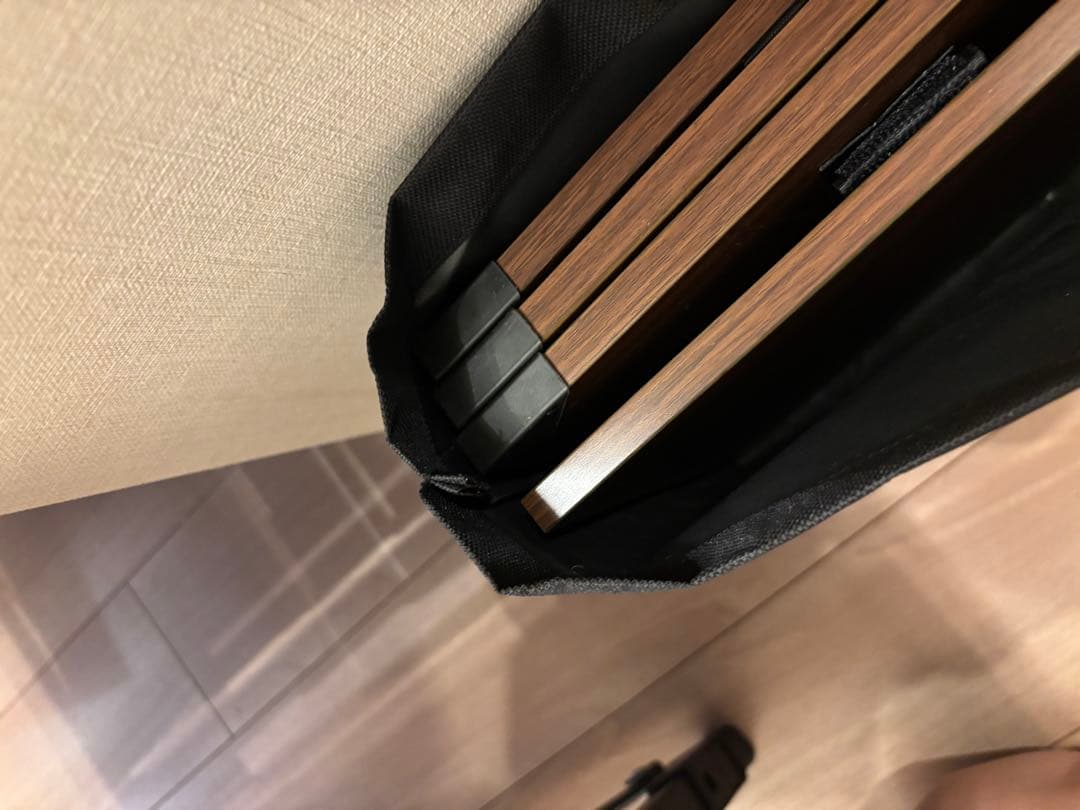 アルミユニットテーブル110、ウッド調天板2枚、コタツユニット