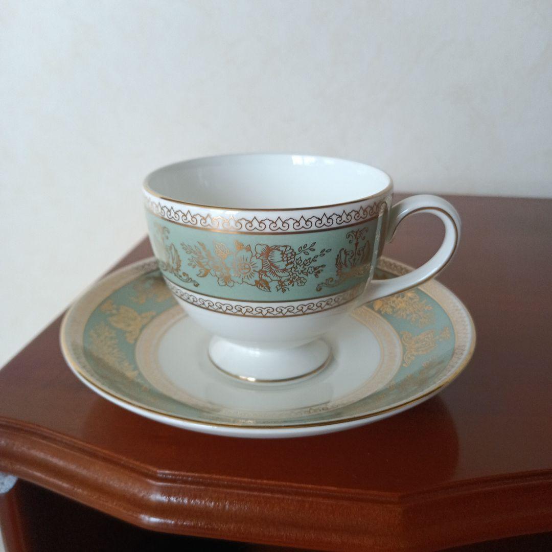 ✤ウェッジウッド　コロンビアセージグリーン　５セット✤