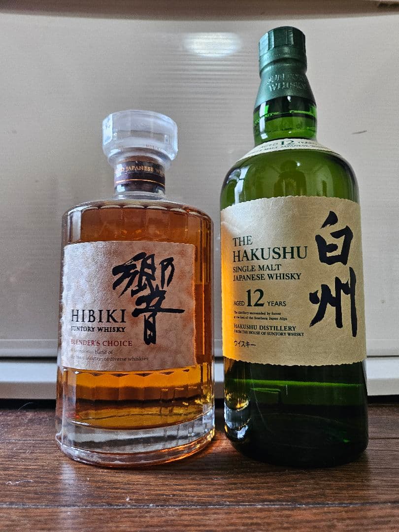HIBIKI & THE HAKUSHU 12年ウイスキー
