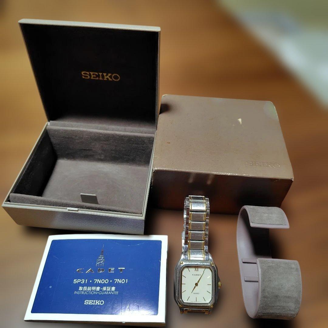SEIKO CADET 7N00 5A00 腕時計(クォーツ)