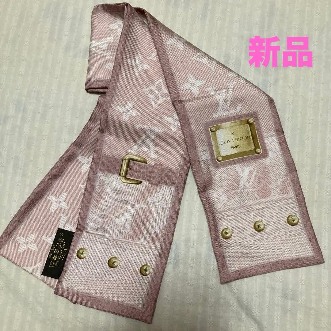 新品未使用　LOUIS VUITTON ルイヴィトンスカーフ　バンドーデニムLV