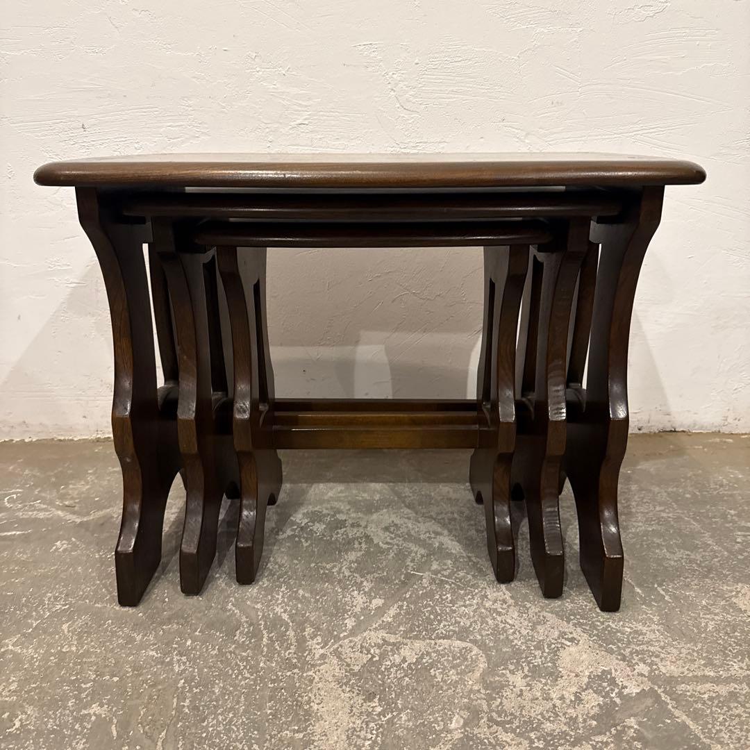 年末年始saleアーコール　ネストテーブル　3点セット