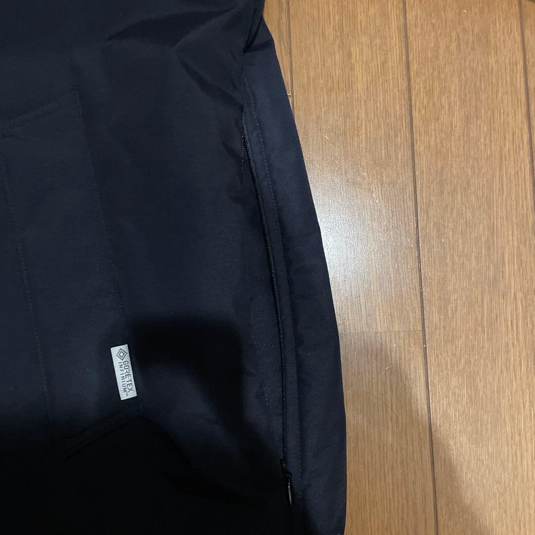 フリークスストア プラスフェニックス 中綿ステンカラーコート L ネイビー