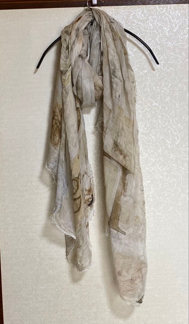 O*S様 Faliero Sarti サルティ ダヴィンチモチーフストール