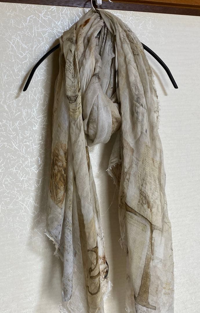 O*S様 Faliero Sarti サルティ ダヴィンチモチーフストール