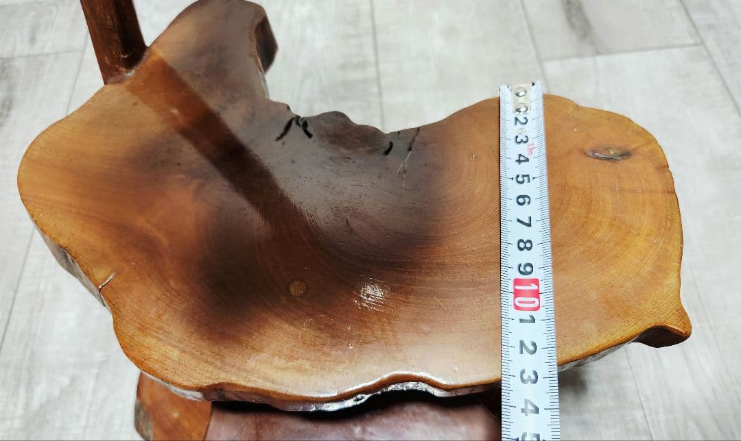 天然木 三段 飾り台 花台 和室 茶室 レトロ アンティーク