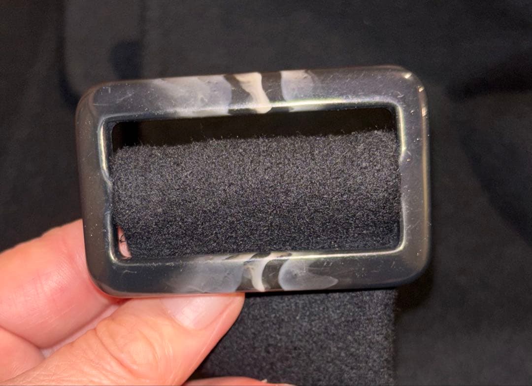 Emma　★SPORT MAX黒ベルテッドコートカシミヤS〜M