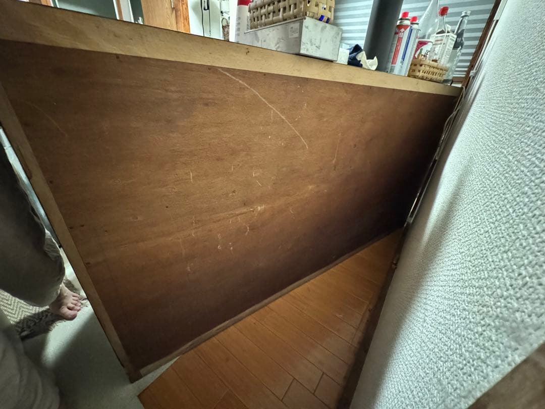 【ケンタウロス】水屋箪笥 食器棚 アンティーク 古家具 レトロ木製