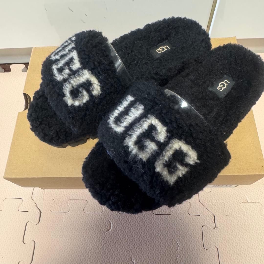 アグ UGG サンダル ファー COZETTA CURLY GRAPHIC