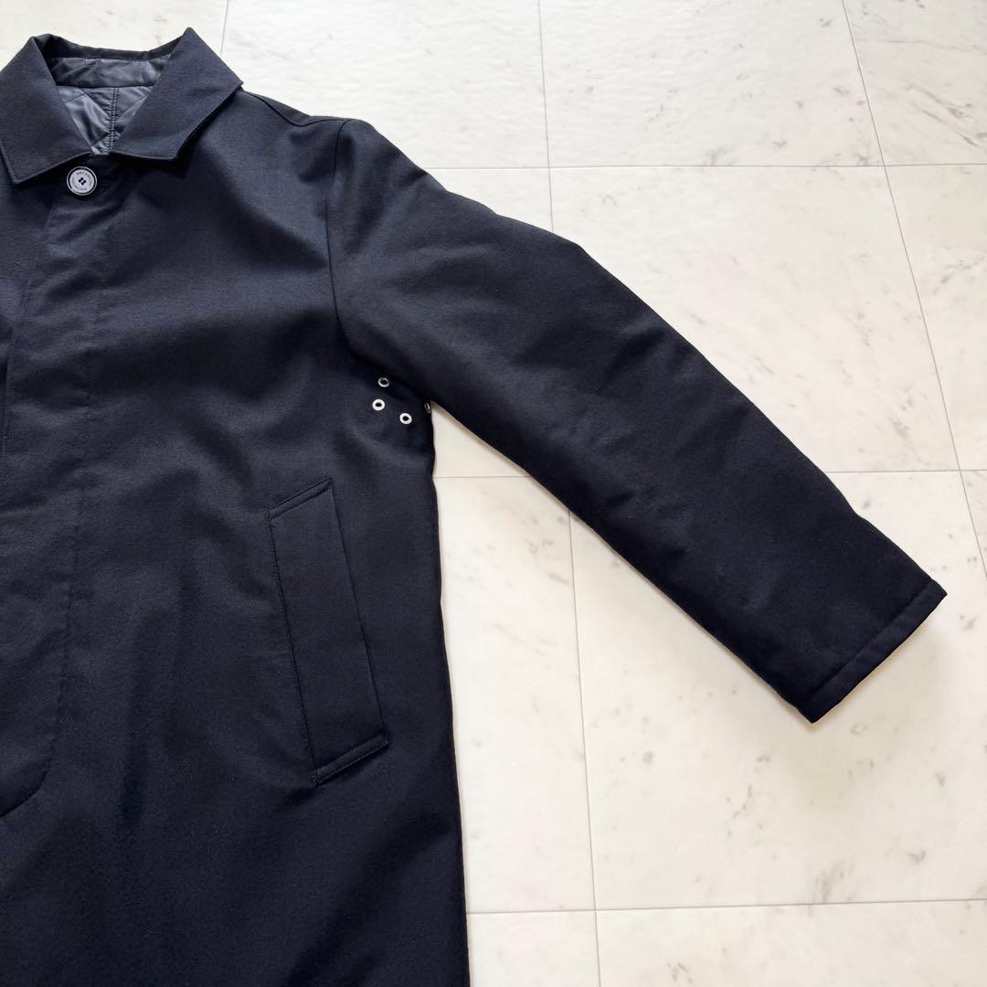 【MACKINTOSH】ステンカラーコートリバーシブル サーモア ヘリンボーン