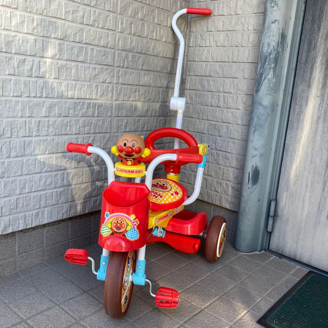 アンパンマン折りたたみ三輪車 オールインワンUP2