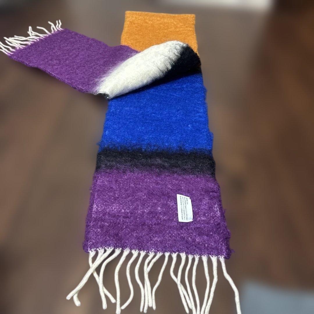 LOEWE 多色モヘアマフラー