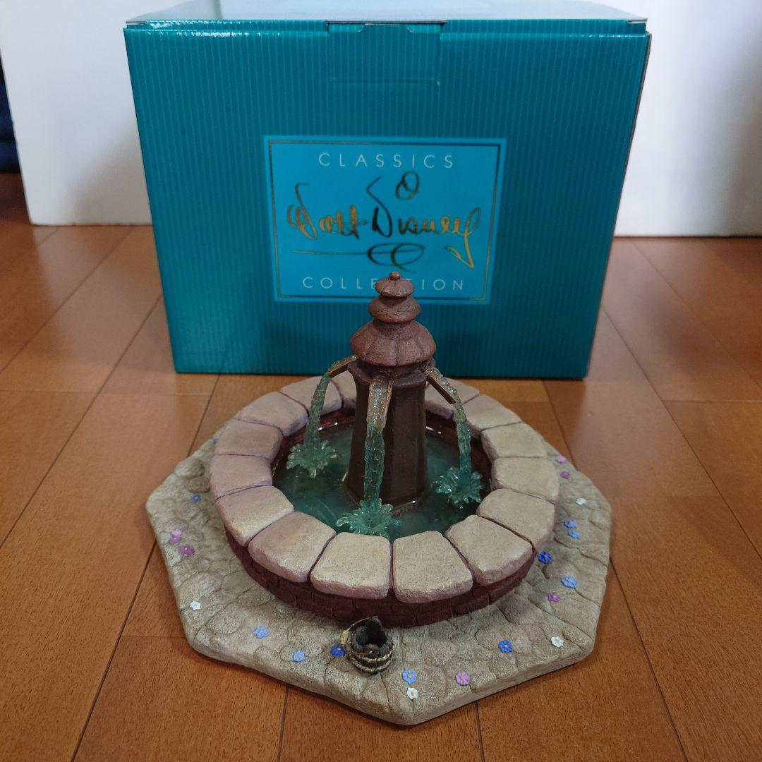 ディズニー　WDCC 美女と野獣 噴水