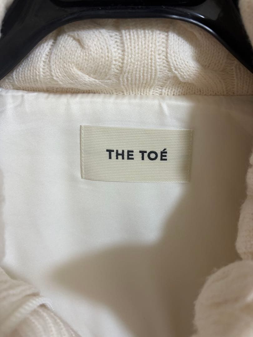 ジャケット・アウター the toe Shard Knit Down White
