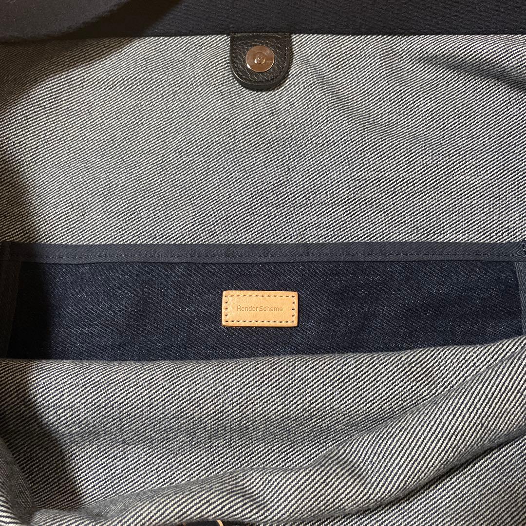 Hender Scheme shoulder bag bigステッカー