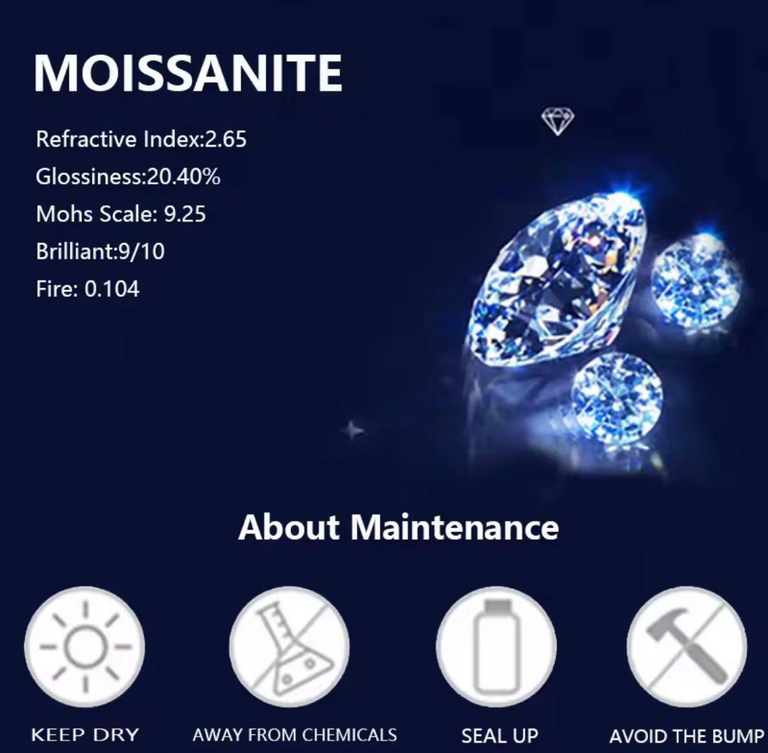 【再入荷】 最高級 モアサナイト 0.5ct ピアス 韓国 人気 ゴールド仕上げ