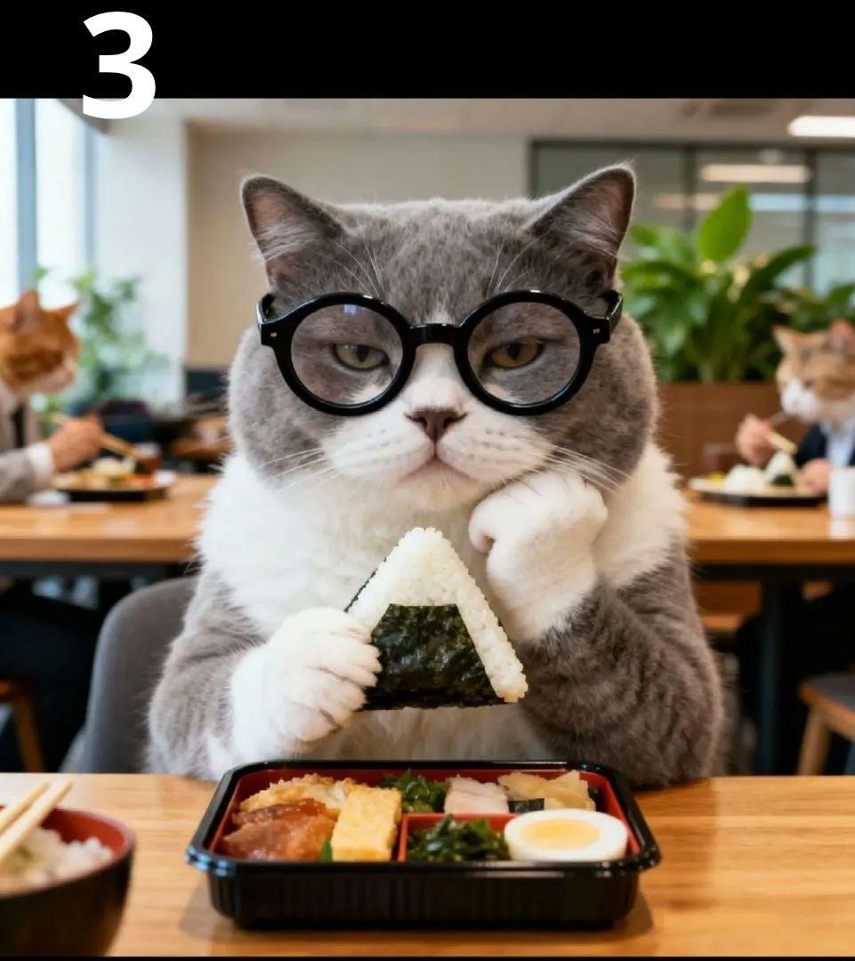 オーダーページ　ハンカチ　285 ねこちゃん柄1/17