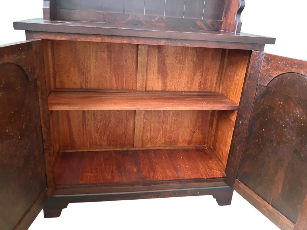 A2D16■松本民芸家具 カップボード 食器棚