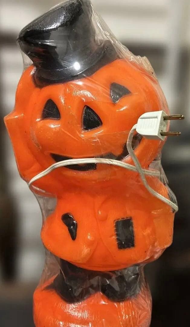 ビンテージ　ハロウィン　ジャックオーランタンランプ