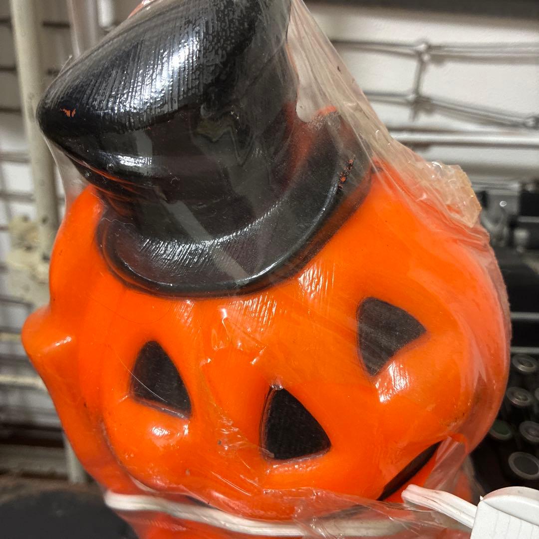 ビンテージ　ハロウィン　ジャックオーランタンランプ