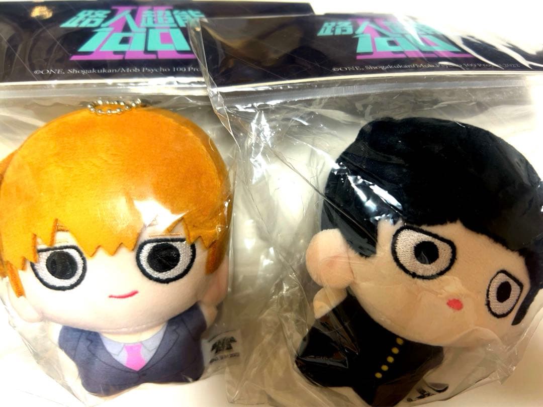ゆ*ま様 モブサイコ100 四川 限定 ぬいぐるみ 霊幻新隆 影山茂雄