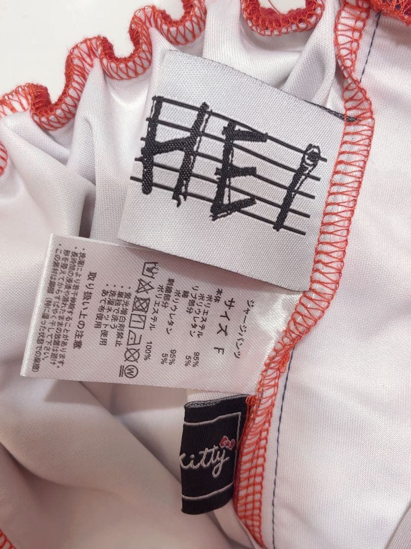 HEIHEI ハローキティ トラックパンツ ジャージ タータンチェック 赤